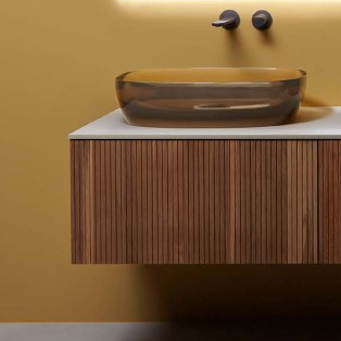 База под раковину Antonio Lupi BINARIO 12 с вырезом для сифона