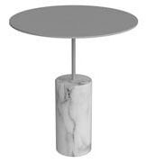 Изображение Столик для ванной комнаты Antonio Lupi BIVIO BIVIO5 основание MARMO CARRARA