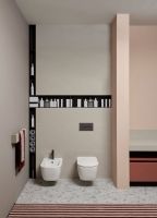 Стеллаж открытый Antonio Lupi DIMEZZO встраиваемый с 5 секциями схема 2