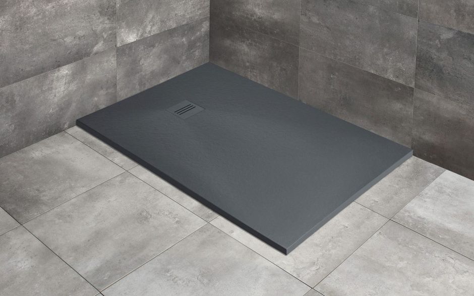 Душевой поддон Radaway Kyntos HKF цвет антрацит ФОТО