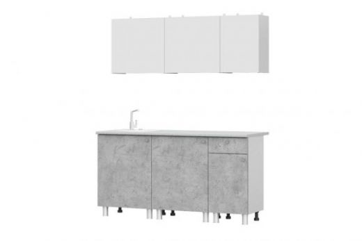 Кухня "КГ-1" 1,6м