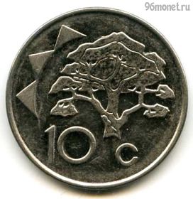 Намибия 10 центов 2009