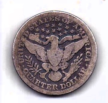 1/4 доллара 1902 США