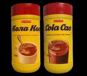 Винтаж! Банка Кола-Као (Cola Cao) Чемпион среди какао. 90-е годы.