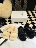 Тапочка меховые CELINE Premium