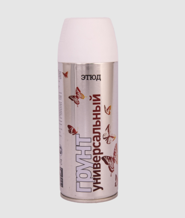 Этюд Аэрозольная грунтовка универсальная, название цвета "Белый", объем 520мл., 1шт.