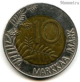 Финляндия 10 марок 1993