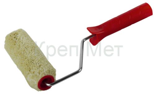 ЗУБР СИНТЕКС, 32 х 100 мм, бюгель 6 мм, ворс 12 мм, полиакрил, все виды ЛКМ, малярный валик (03503-10)