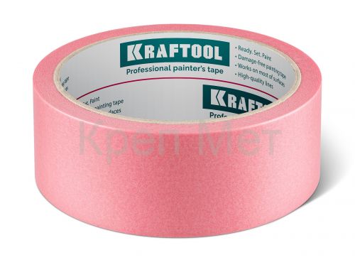 KRAFTOOL #200 Delicate 38 мм х 30 м, для деликатных и недавно окрашенных поверхностей, малярная лента (12102-38)