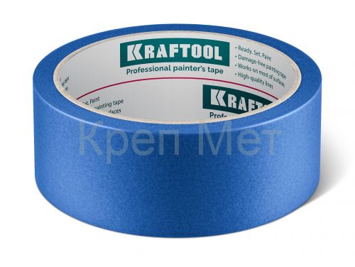 KRAFTOOL #100 Perfect 38 мм х 30 м, для гладких и шероховатых поверхностей, малярная лента (12101-38)