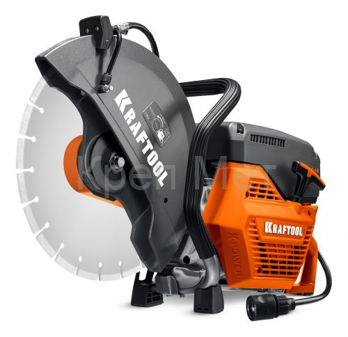 KRAFTOOL 3700 Вт, 350 мм, без диска, бензорез по бетону (бетонорез) (K770-14)