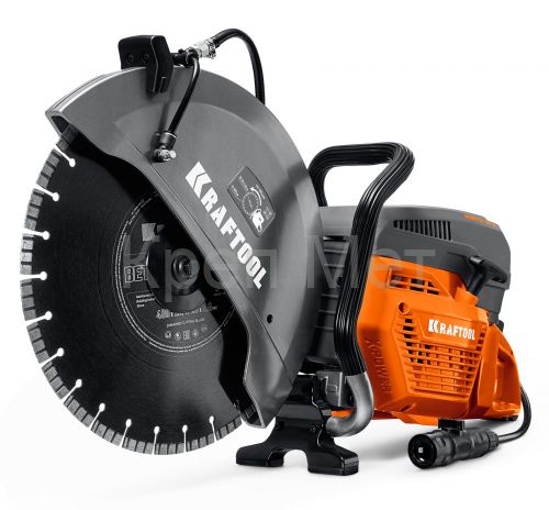 KRAFTOOL 4800 Вт, 400 мм, диск в комплекте, бензорез по бетону (бетонорез) (K970-16 H)