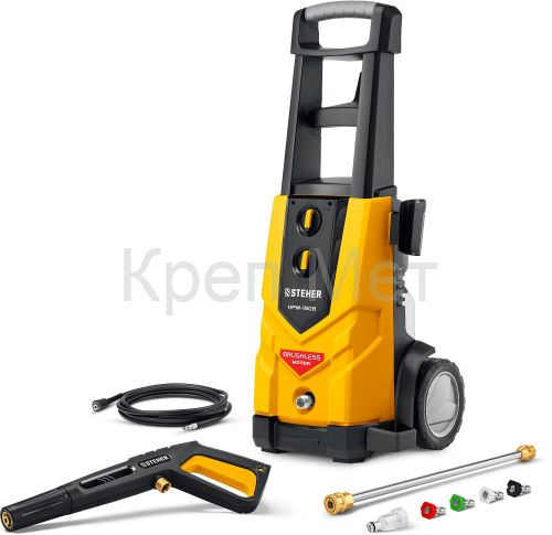 STEHER 180 Атм, 2200 Вт, мойка высокого давления, пистолет G-280 PRO (HPW-180B)