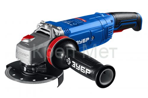 ЗУБР 1900 Вт, d125 мм, УШМ, регулировка оборотов, фланец ″МИГ″, Профессионал (УШМ-П125-1905 ЭПСТ)