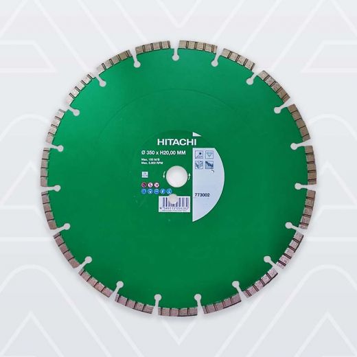 Диск алмазный по бетону 350х3.2х10х25.4mm A1-19L Hitachi премиум качества