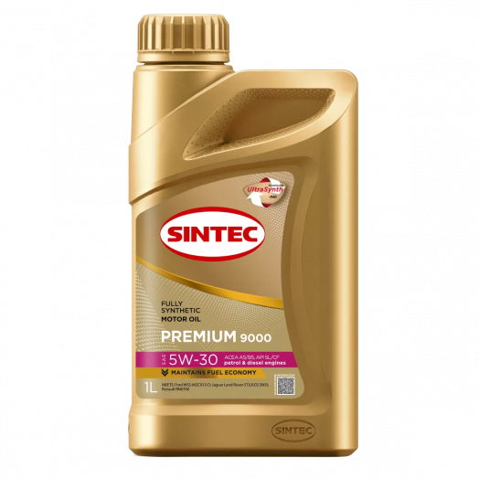 Sintec Premium 9000 5W-30 A5/B5 SL/CF, 1л