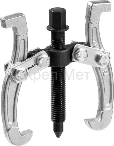 ЗУБР внешний d 15 - 80 мм, внутренний d 35 - 60 мм, шарнирный двухзахватный съемник, Профессионал (43315-060)