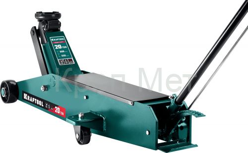 KRAFTOOL HIGH-LIFT, 20 т, 220 - 680 мм, для тяжелой техники, подкатной домкрат (43455-20)