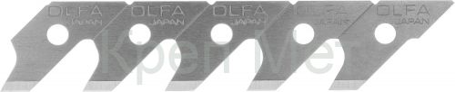 OLFA 5 мм, перовые лезвия для ножа OL-CMP-1 (OL-COB-1)