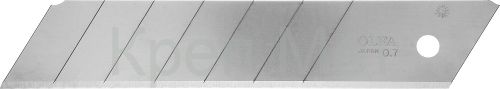 OLFA 25 х 126 х 0.7 мм, 5 шт, сегментированные лезвия (OL-HB-5B)