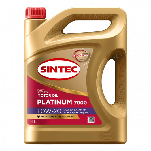 Sintec Platinum 7000 0W-20 GF-6A SP, 4л