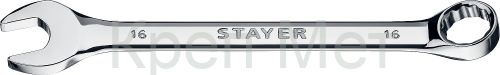 STAYER HERCULES, 16 мм, комбинированный гаечный ключ, Professional (27081-16)