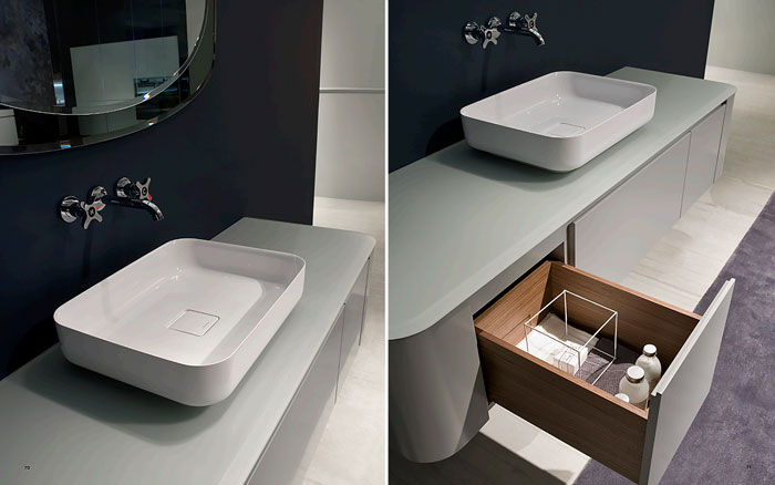 Модульный комплект мебели Antonio Lupi ILBagno ФОТО