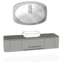 Модульный комплект мебели Antonio Lupi ILBagno схема 6