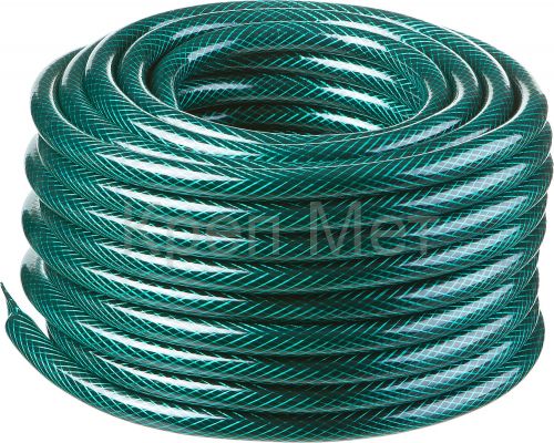 РОСТОК 1/2″, 25 м, 15 атм, трёхслойный, армированный, поливочный шланг (40308-1/2-25)