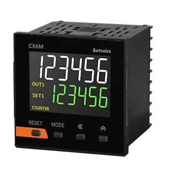 CX6M-2P4   Серия CX Счетчики/таймеры с ЖК-дисплеем