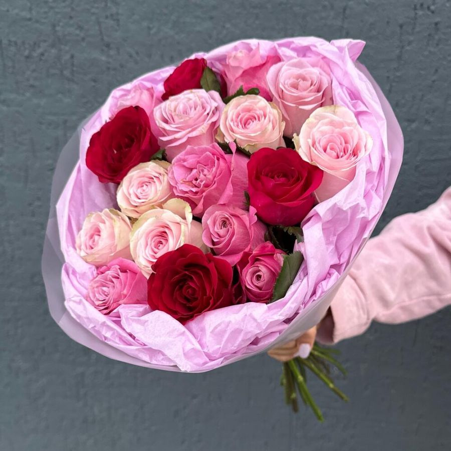 Розовые мечты: 15 роз