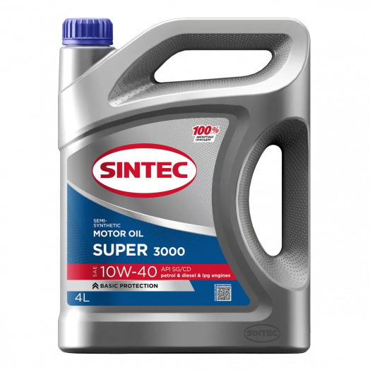 Sintec Super 3000 10W-40 SG/CD, 5л