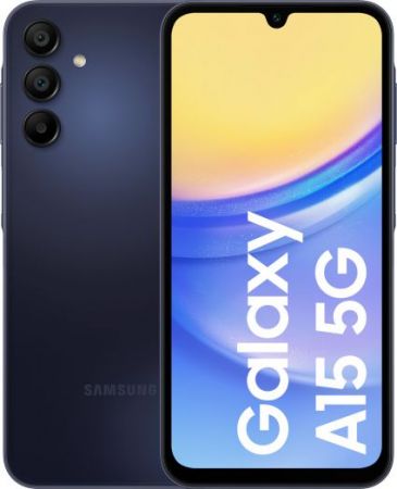 Смартфон Samsung Galaxy A15 5G 4/128 ГБ, Dual nano SIM, темно-синий EU