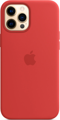 Чехол силиконовый для iPhone 12 Pro (Красный)