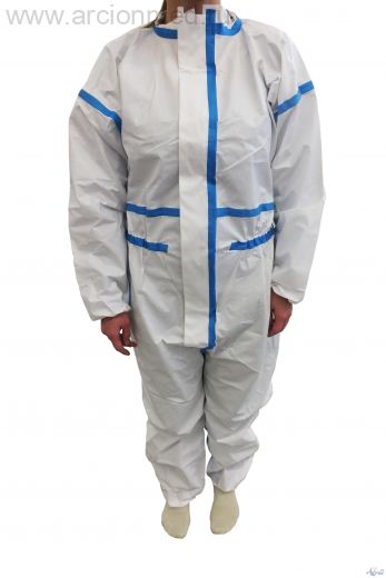 Одноразовый защитный костюм EОBO-10 (белый)