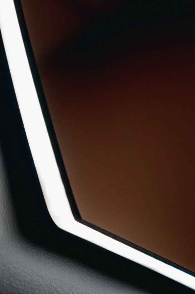 Зеркало ABBER Teil AG6504SR с подсветкой, бесконтактный выключатель, диммер ФОТО