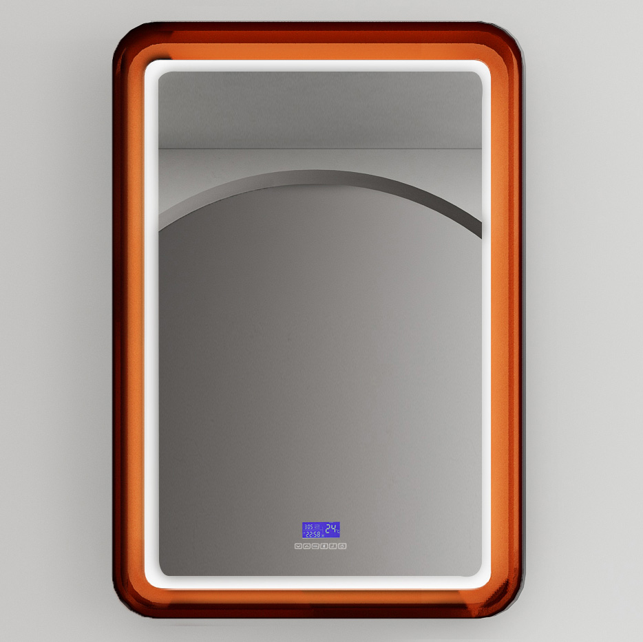 Изображение Зеркало для ванной ABBER Kristall AT6701Opal с подсветкой