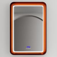 Зеркало для ванной ABBER Kristall AT6701Opal с подсветкой схема 1