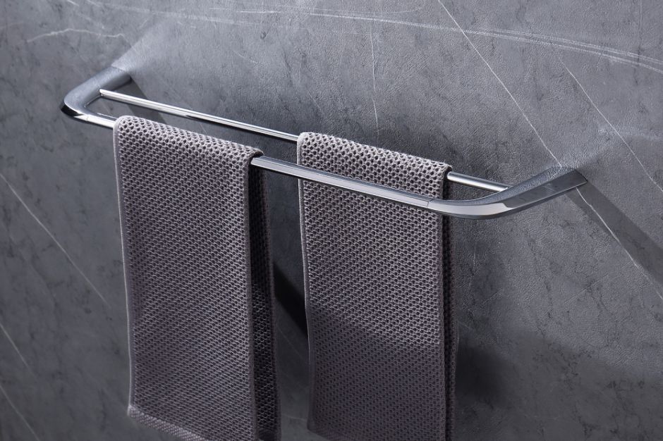 Полотенцедержатель двойной ABBER Nord AA1553 хром ФОТО