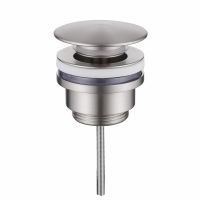 Донный клапан ABBER AF0012SP без перелива, фиксированный, сатин схема 1 Донный клапан ABBER AF0012SP без перелива, фиксированный, сатин схема 1