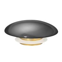 Накладка на слив для раковины ABBER AC0014GS серебро, керамика схема 3