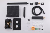 Душевая система ABBER Weiss Insel AF8050B скрытого монтажа с изливом, термостат, черная матовая схема 3 Душевая система ABBER Weiss Insel AF8050B скрытого монтажа с изливом, термостат, черная матовая схема 3