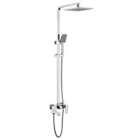 Душевая стойка ABBER Daheim AF8216L с изливом, хром схема 1