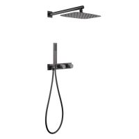 Душевая система ABBER Rund AF8718NG скрытого монтажа без излива, никель схема 1