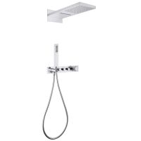 Душевая система ABBER Rund AF8752 скрытого монтажа без излива, термостат, хром схема 1
