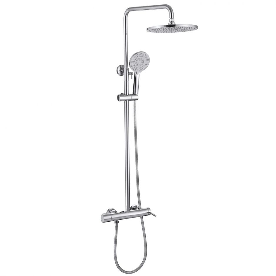 Изображение Душевая стойка ABBER Emotion AF8816L с изливом, хром