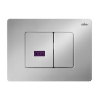 Кнопка смыва сенсорная ABBER AC0122S хром глянцевый схема 1