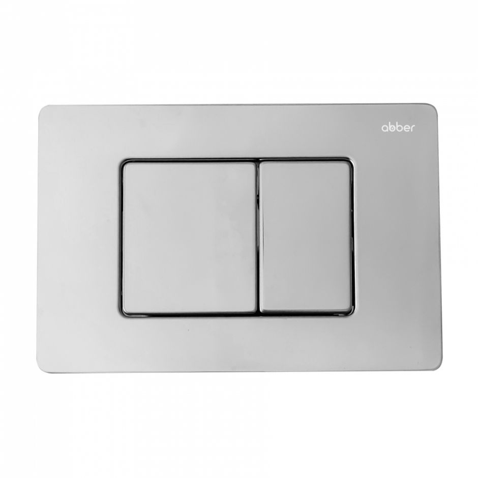 Изображение Кнопка смыва ABBER AC0120 хром глянцевый