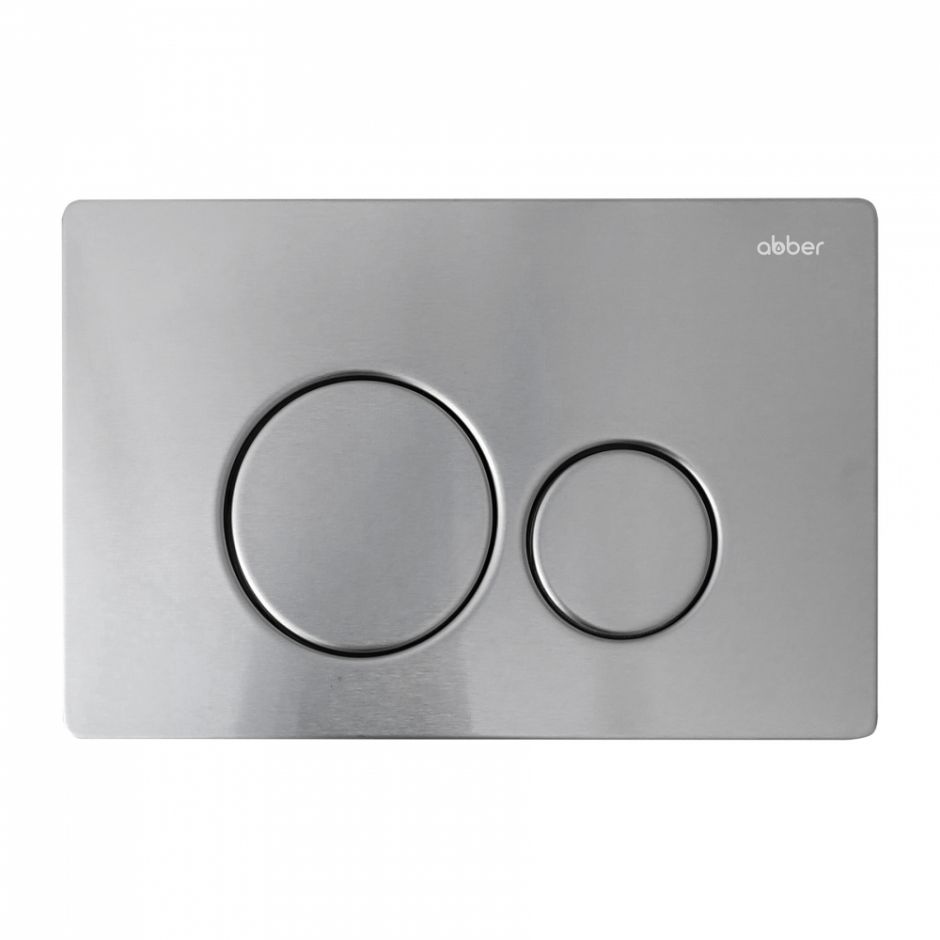 Изображение Кнопка смыва ABBER AC0121MCH матовый хром