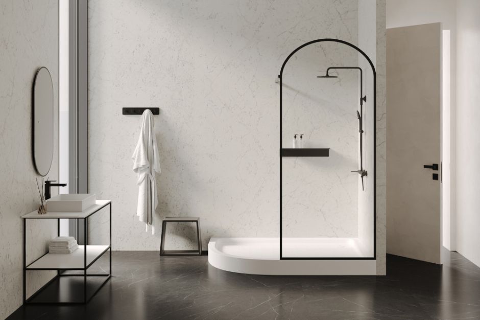 Душевой поддон ABBER AD3E129 R 120х90 асимметричный, акриловый, белый ФОТО